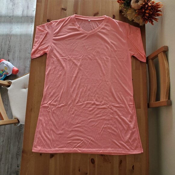 Women's 2Pcs Outfits Loungewear Sets Summer Oversized T Shirts Shorts Sweatsuits - Picture 13 of 13